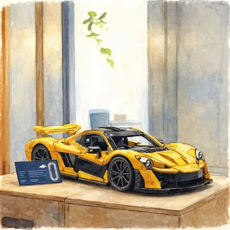 

3893PCS New Technical P1 42172 1:8 Super Racing Car Model Building Blocks Assembly Set Bricks Toys For Children Birthday Gifts