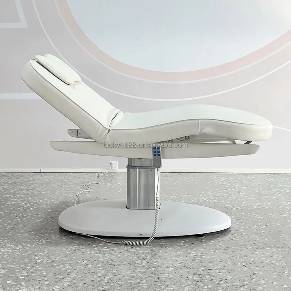 2026 New Design Electric Adjustable Massage Table Professional Hydraulic Portable with Remote Control for Beauty Salon Furniture