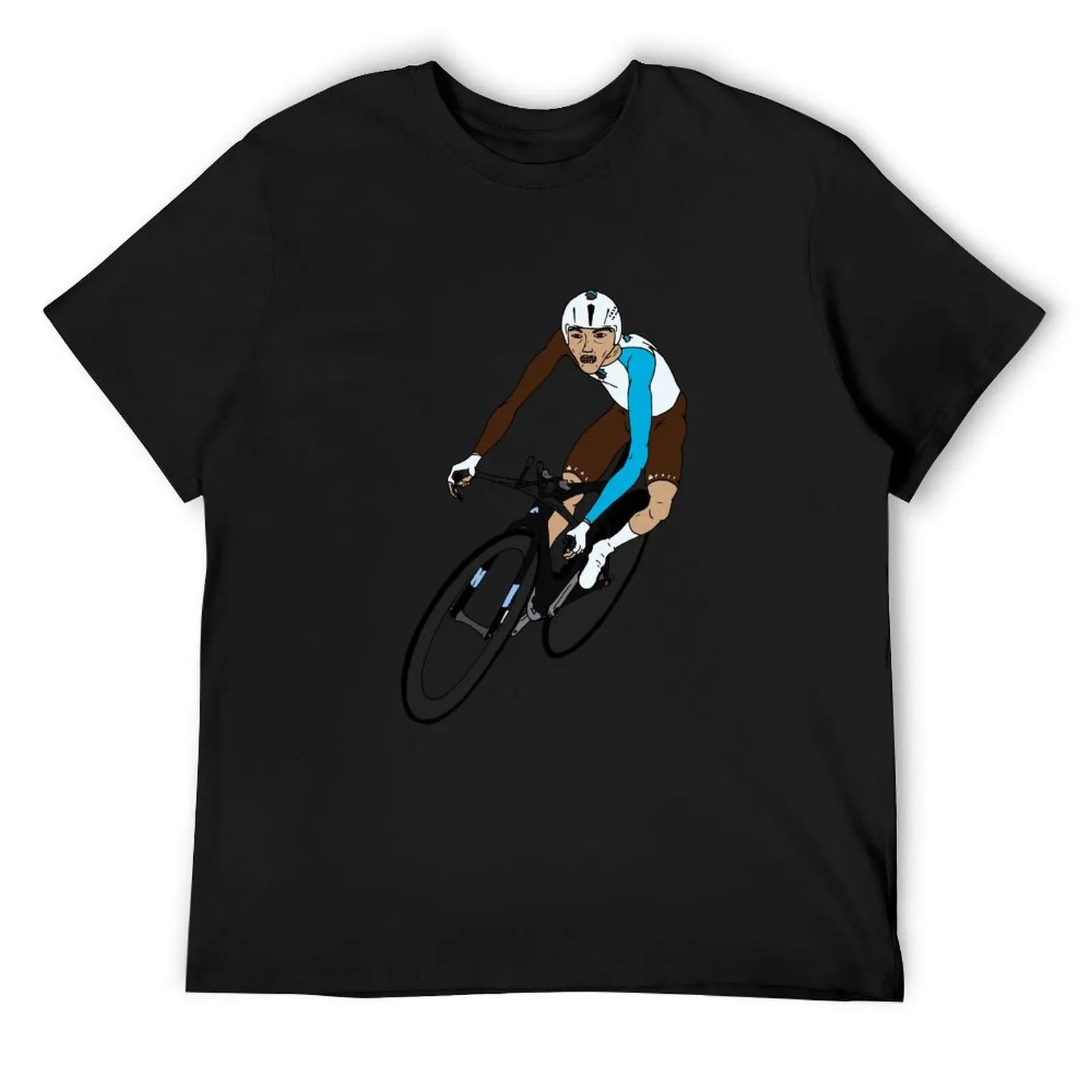 

Romain Bardet T-Shirt Louboutins new edition cotton graphic tees blue lock mens white t shirts