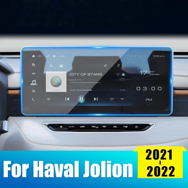 

For Haval Jolion 2021 2022 12.3 Inch 10.25 Inch Tempered Glass Car GPS Navigation Screen Protector Film LCD Sticker Accessories