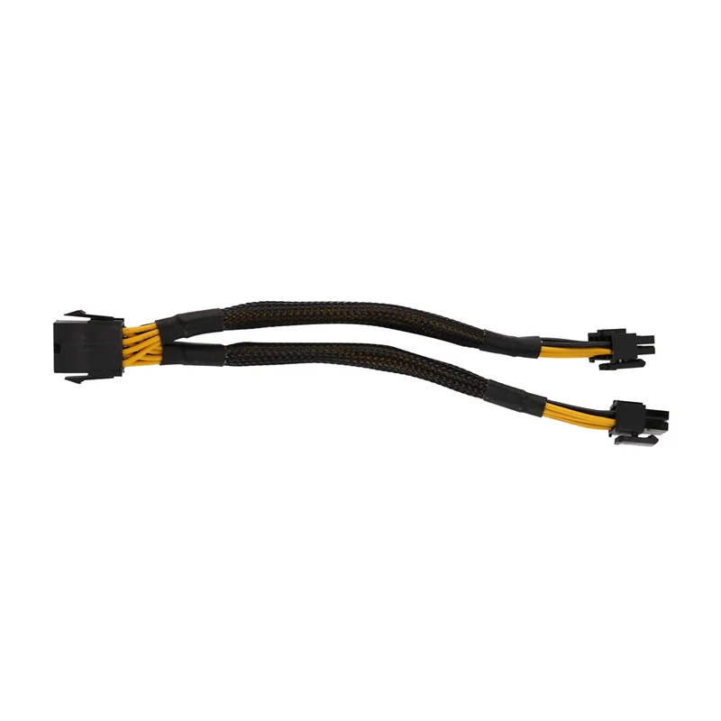 

8 Pcs CPU 8 Pin Splitter ATX CPU 8 Pin Female To Dual 8(4+4) Pin Male EPS 12V For Motherboard Power Adapter Cable