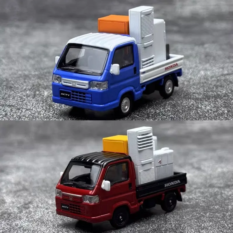

Diecast MH 1:64 Scale Honda Act Truck Spirit Small Truck Alloy Car Model