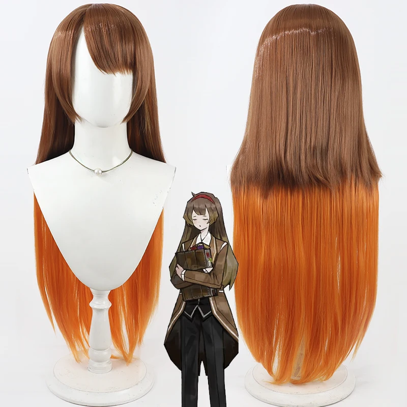 ライブラリオフルイナヤンヴィスモックアニメマルクスコスプレウィッグロング耐熱人工毛女性男性用ハロウィンパーティー小道具