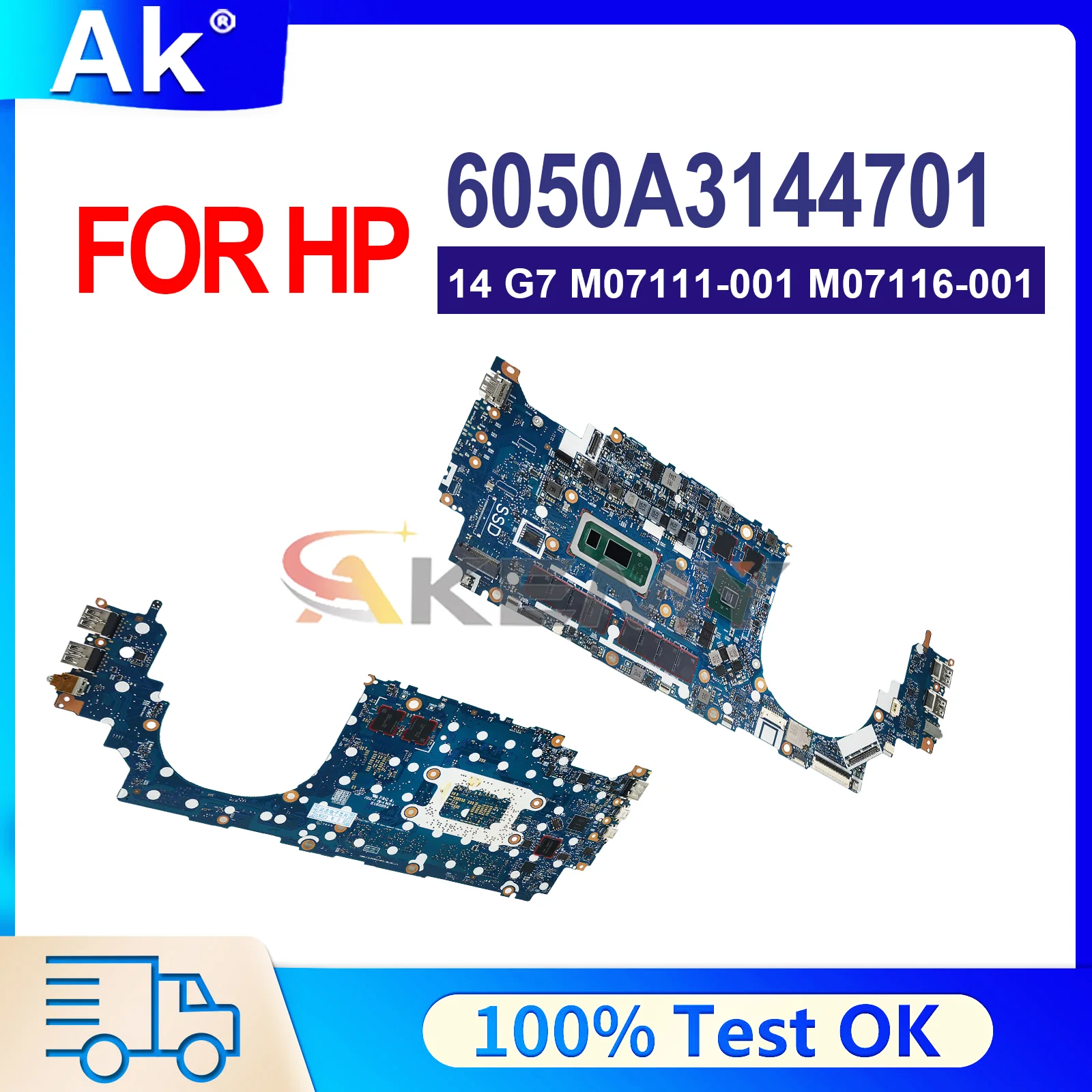 

Материнская плата для ноутбука HP Zbook Firefly 14 G7 M07111-001 M07116-001 6050A3144701 с процессором i5/i7 и видеокартой 4 ГБ, 100% полностью протестирована.