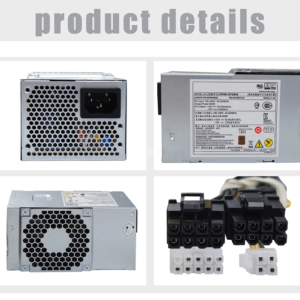 Fonte de Alimentação 500W FSP5 - Psu Computer avaliação e preço