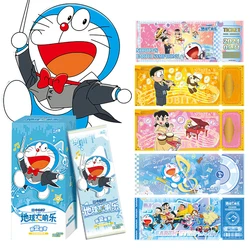 New KAYOU limited Laser Card Stub Doraemon Cards Tinker Bell Robot Blue Fat People Rare Cards Collector's Card Anime