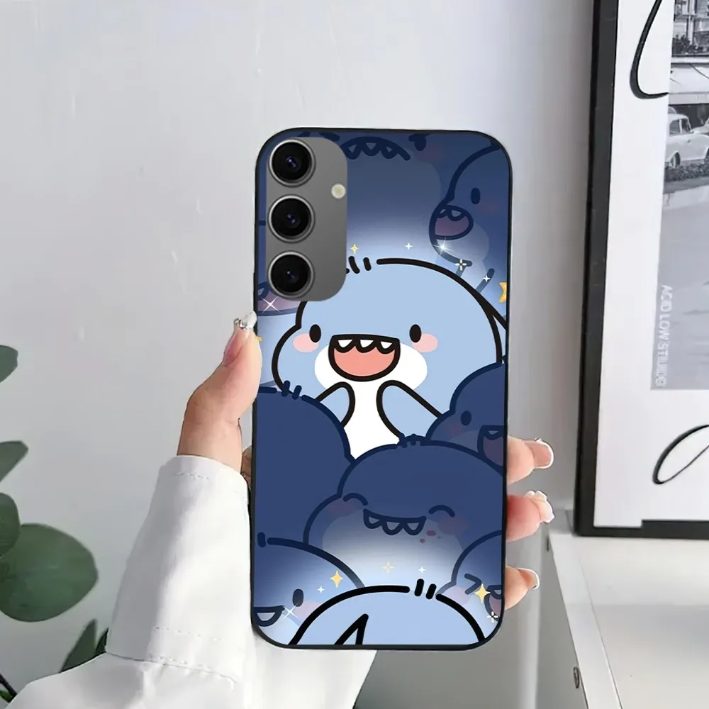 Cartoon Shark Phone Case For Samsung Galaxy A91 A80 A72 A50 A30 A22 A20 A21 Shell