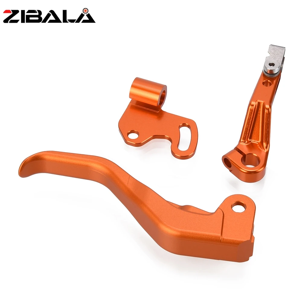 For 790 Adventure S/R 2018-2019-2020-2021-2022-2023 Two Finger Shorty Levers 890 Adventure S/R 10% Force Reduction Clutch Lever