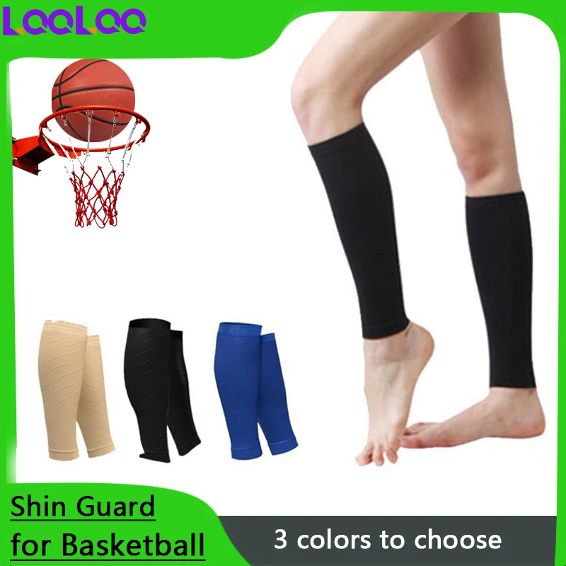 1Pair Shin Guard Sleeves for Football Basketball Volleyball, Shin Pads for Kicking Ball, Running, Cycling,Can Relieve Leg Pain