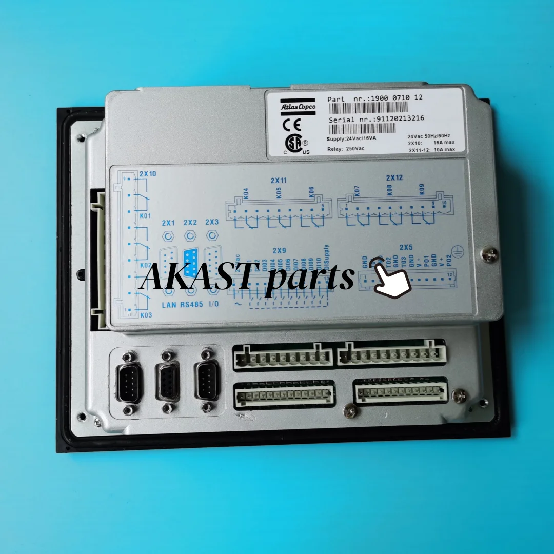 1900071012 1900071102 Replacement of PLC Controller Panel Eletronic for Atlas Copco Screw Air Compressor