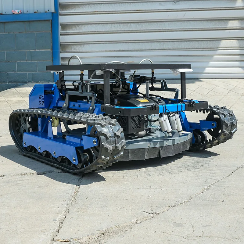 Heavy Duty Remote Control Lawn Mower with 1000mm Cutting and Hydraulic Drive for Reclamation Land Remote Control Lawn Mower view 6