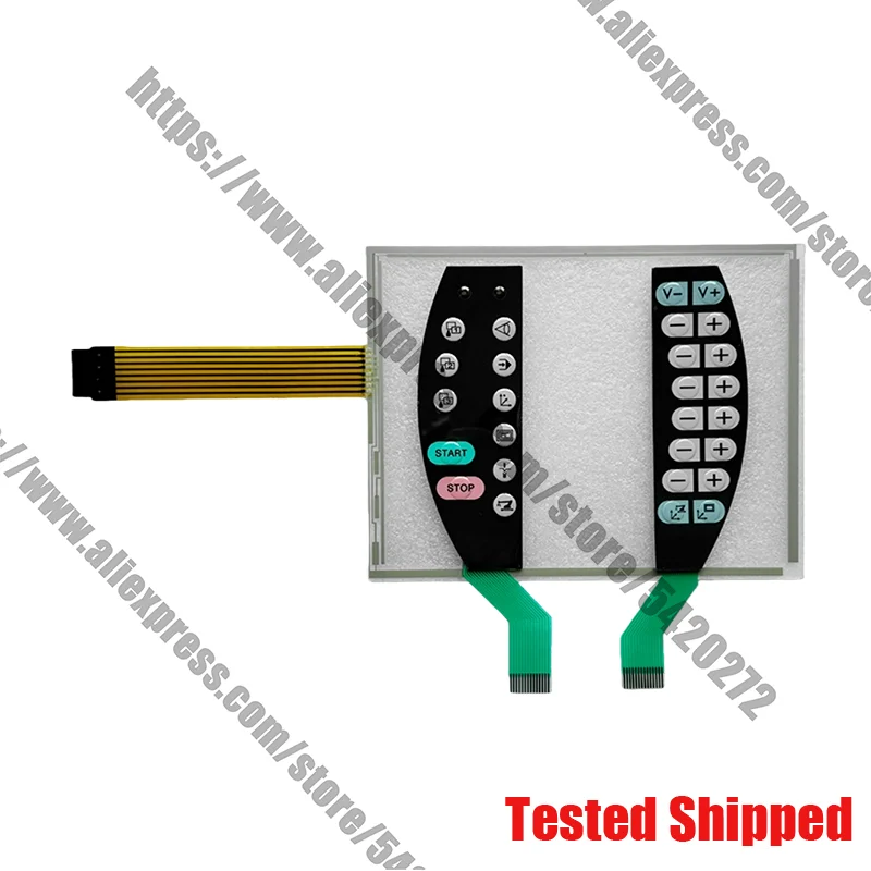 

Brand New For KEBA C100 T2 Touch Panel Screen Glass Digitizer Membrane Keypad Button keyboard film