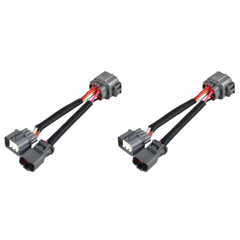 

2X Obd1 To Obd2 10-Pin Distributor Adapter Jumper Harness For Honda Civic Acura