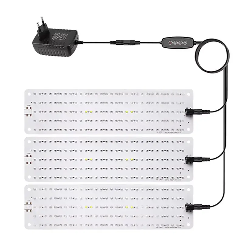 

A84X-LED Grow Light Full Spectrum Featuring Auto On/Off Timer, 3 Lighting Modes, 6 Dimmable Levels For Indoor Plants EU Plug