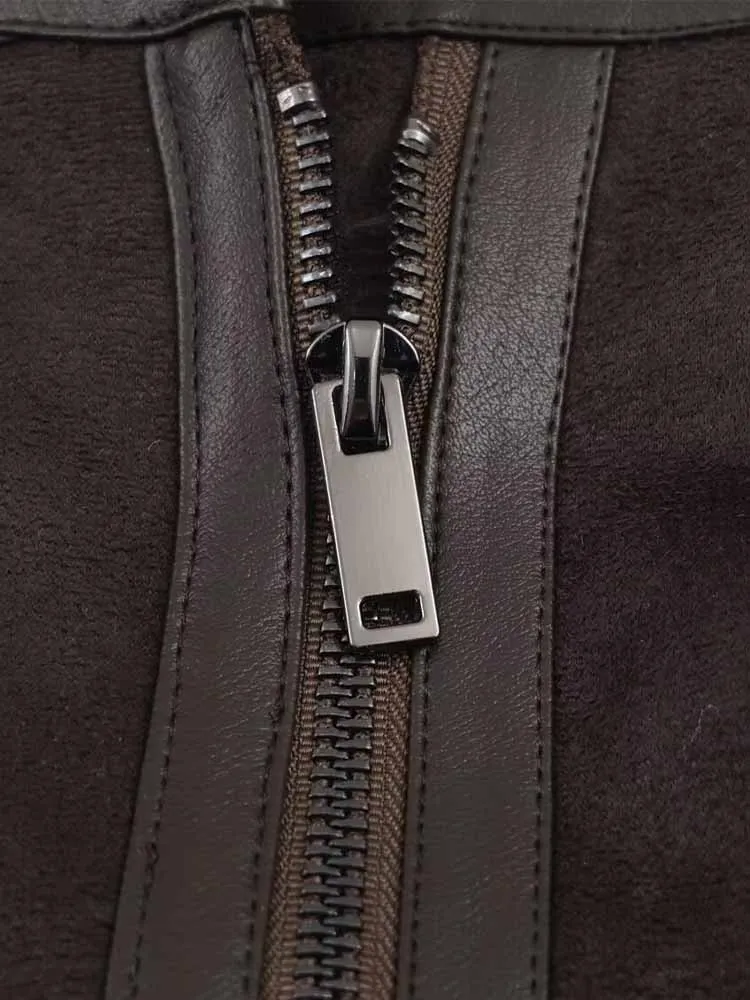 Nieuw binnen in Europese en Amerikaanse stijl, modieus dameskledingontwerp, veelzijdig dubbelzijdig jasje met lange mouwen