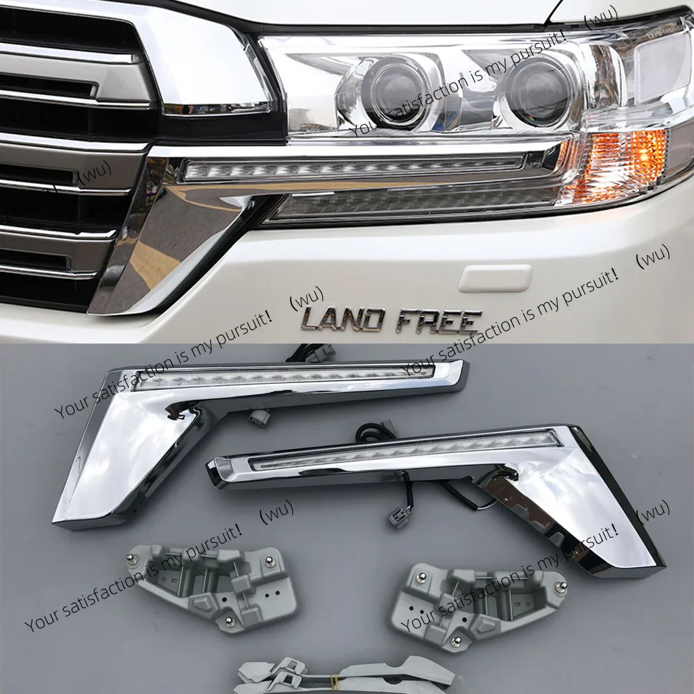 

Подходит для Land Cruiser, модифицированная фара Land Cruiser 16-17, светодиодный указатель поворота с проточной водой Land Cruiser