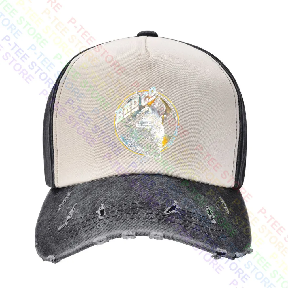 Bad Company Run With The Pack Howling Wolf Concert Tour Hard Rock Band Baseball Cap Snapback Caps Knitted Bucket Hat