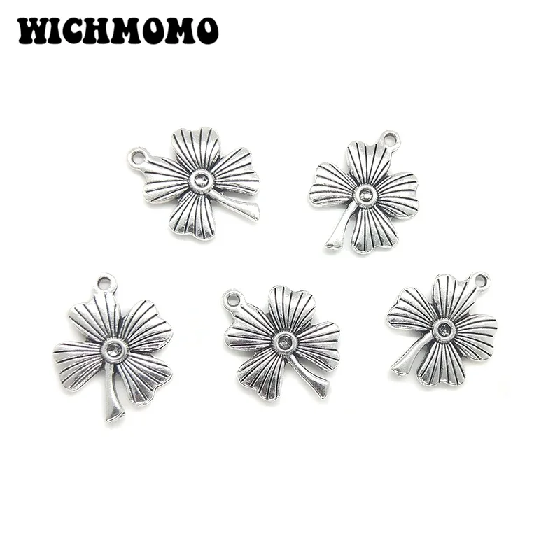 

Новая мода 10 шт./пакет 23*18 мм цинковый сплав четыре листа клевера подвески подвески DIY ожерелья браслеты ювелирные аксессуары