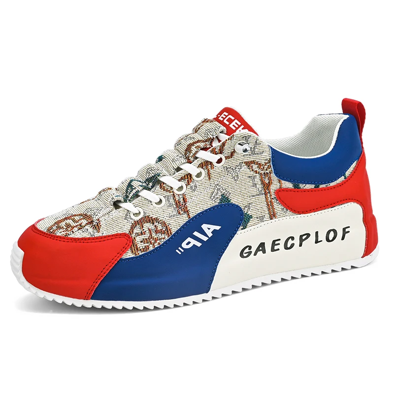 

Men's motorcycle spring and autumn popular fabric bread soled shoes, sports trendy shoes, breathable and comfortable men's shoes