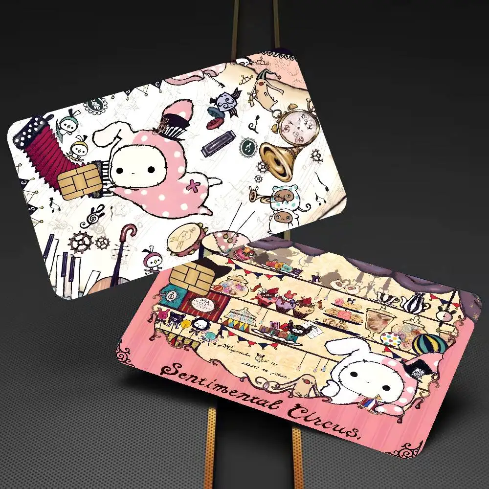 Anime S-Sentimental C-Circus Anmie Sticker Film Skin Cover for Credit Card Debit Bank Card Front