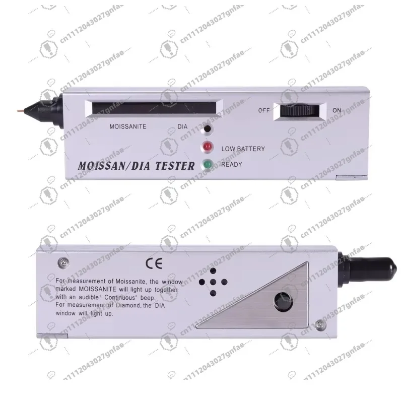 Professional Jewelry Light Emitting Diode Hardness Tester Diamond Selector Kit Portable Diamond Tester Silica Gem Pen