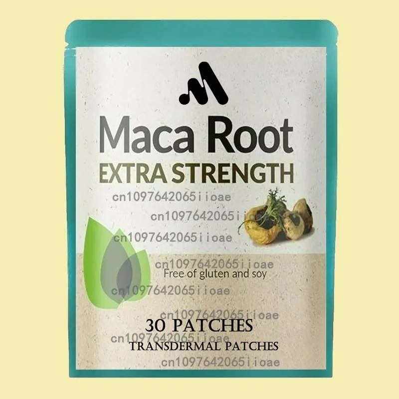 

30 Patches Organic Maca Root Transdermal Patches Supports Energy, Stamina & Reproductive Health