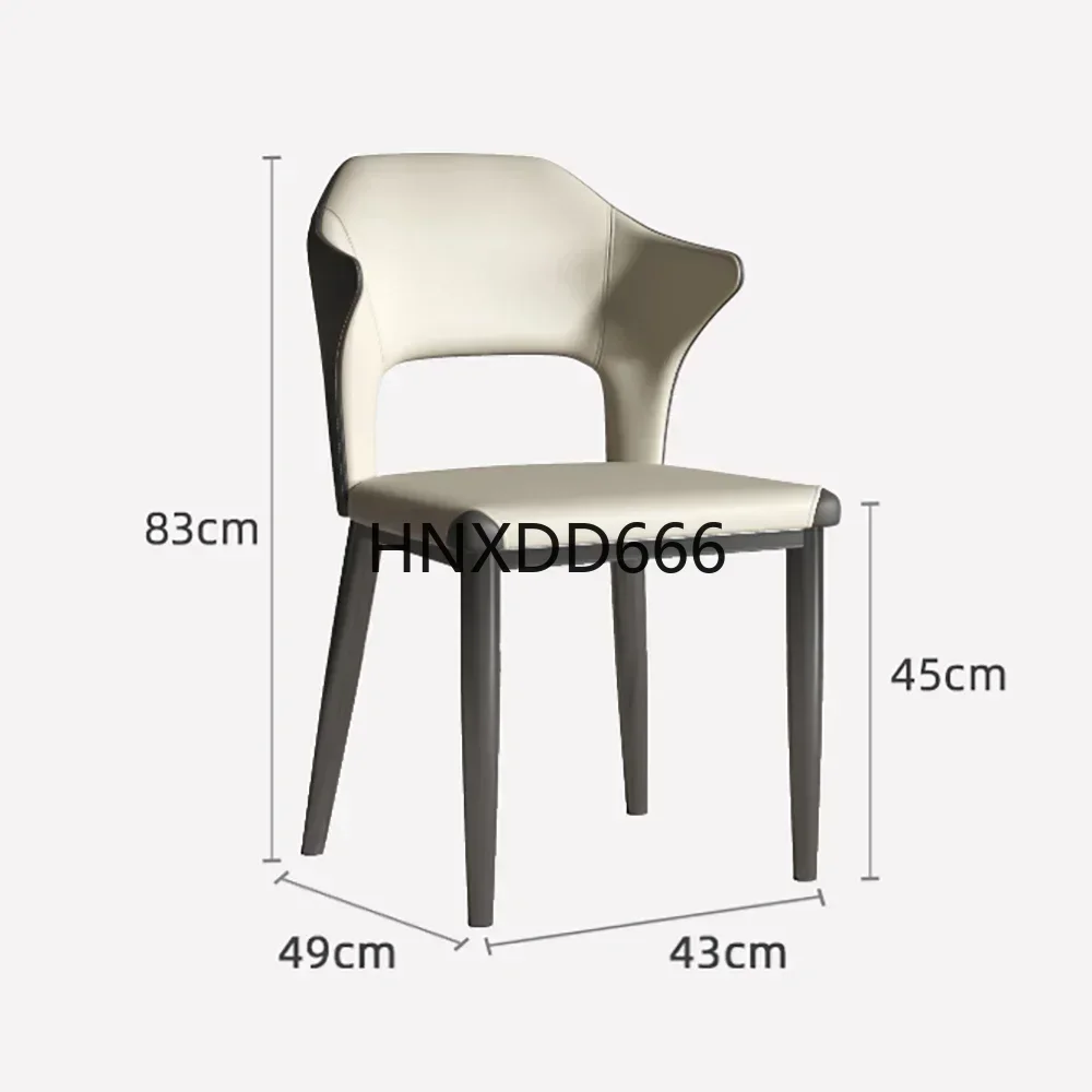 

Набор из 2 обеденных стульев, скандинавский эстетический удобный кухонный стул с подушкой, эргономичные шезлонги на заказ, мебель для дома