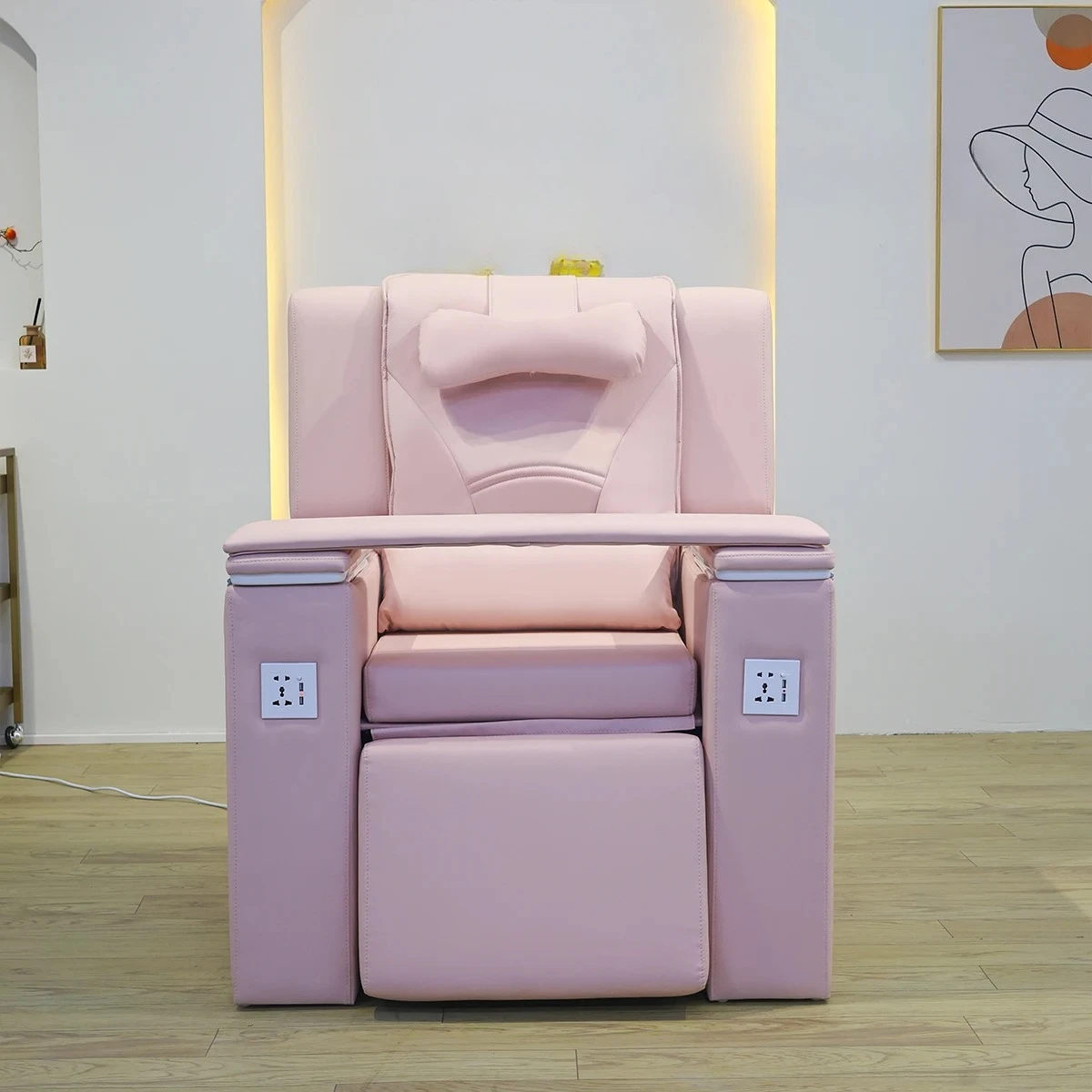 

Manicure sofa, foot chair, eyelash sofa, recliner, foot bath, foot wash, nail and nail special chair