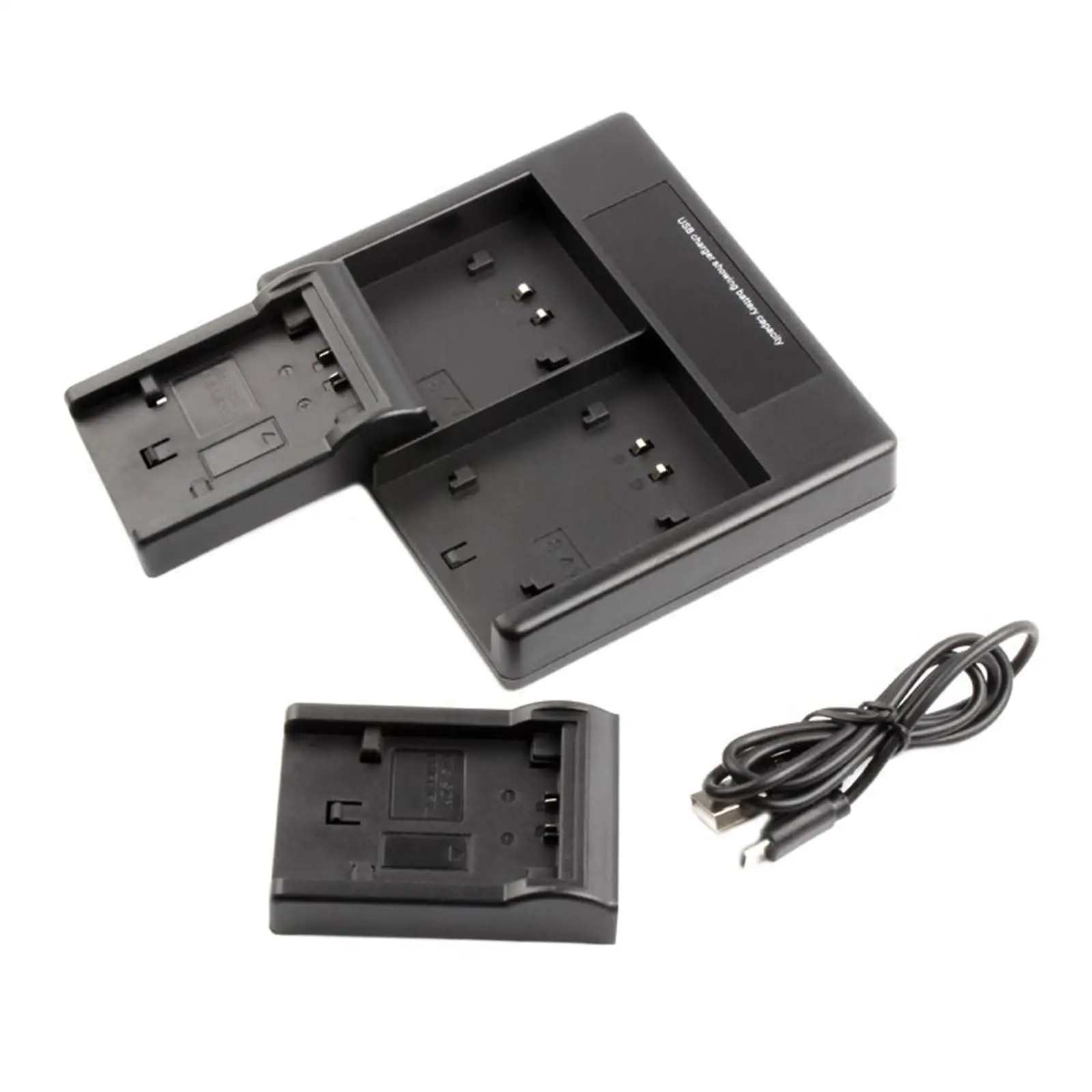 Cameralader Tweekanaals oplaadstation voor NP FV100-batterijen