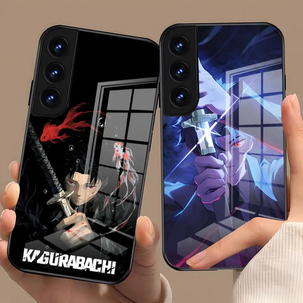 K-Kagurabachi Cool Phone Case For Samsung A27 A37 A33 5G A54 A36 A35 A56 A52 A17 Shockproof Glass Cover