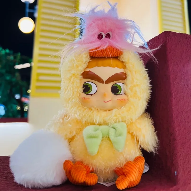 Oryginalny, dostępny od ręki, pluszowy wisiorek 52toys Cicilu Hug Duck, ręcznie robiony, modny wisiorek do torby, prezent urodzinowy dla dziewczyny, niespodzianka.