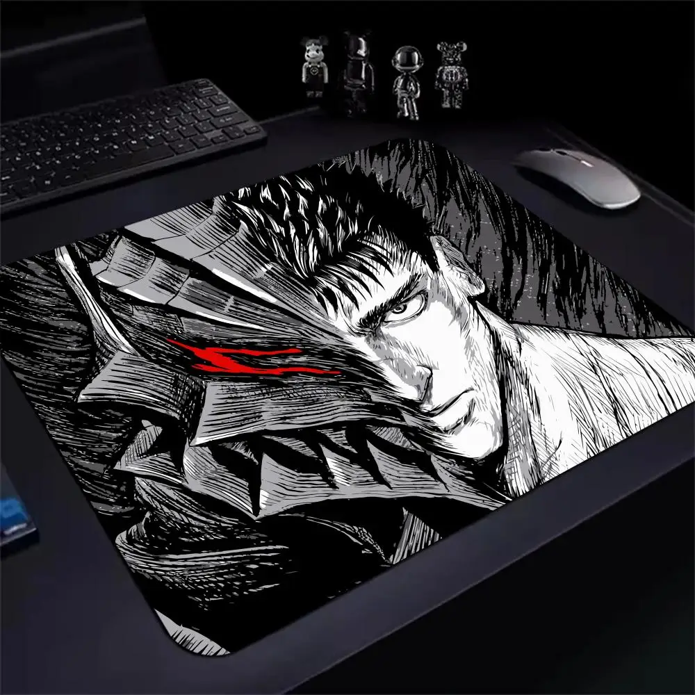 Guts sword in berserk Gaming Small Mousepad For PC Gamer Desktop Decoration Office Mouse Mat Deskmat Rug 450x400mm