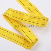 57QF 4M Heavy Duty 5Ton Car Tow Cable Towing Pull Rope Strap Forged Steel Hooks Van Road Recovery