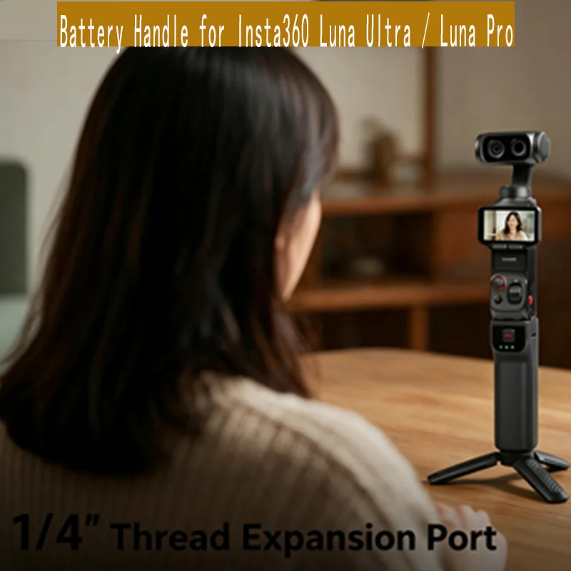 For The Charging Power Storage HandleOutdoor Shooting Portable Accessories Of The Instra360 Luna Ultra/Luna Pro Motion Camera