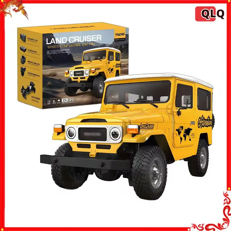 Rc Car Hengguan 1/16 Full Scale Remote Controlled Off Road Vehicle Smoke, Sound, And Light Climbing Remote Controlled Car Model