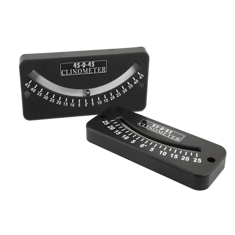 25-0-25/45-0-45 Inclinometer Mini Protractor Inclinometer Angle Measuring Boat Drop Shipping