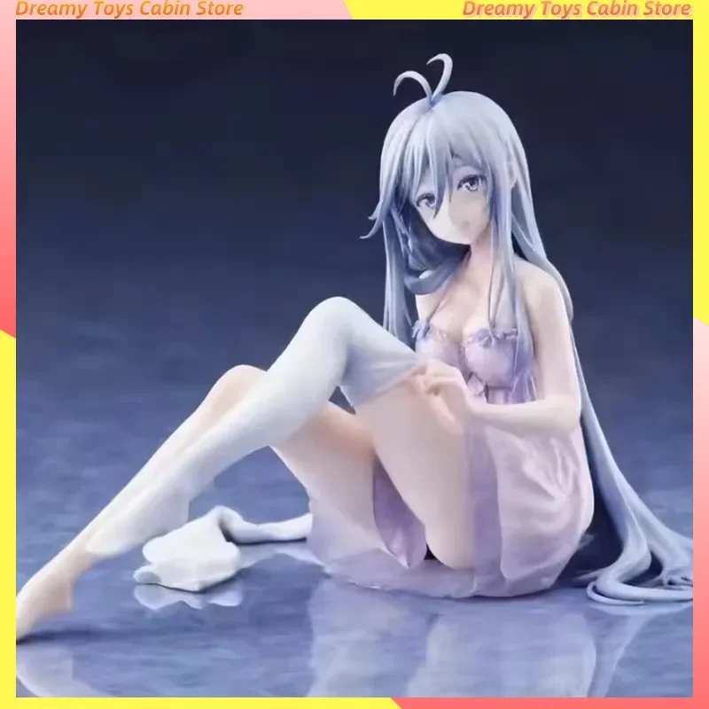 

10cm Pajamas Layna Model Manual Nonexistent War Zone Anime peripherals Desktop car ornament Action Figure boy fan birthday gift