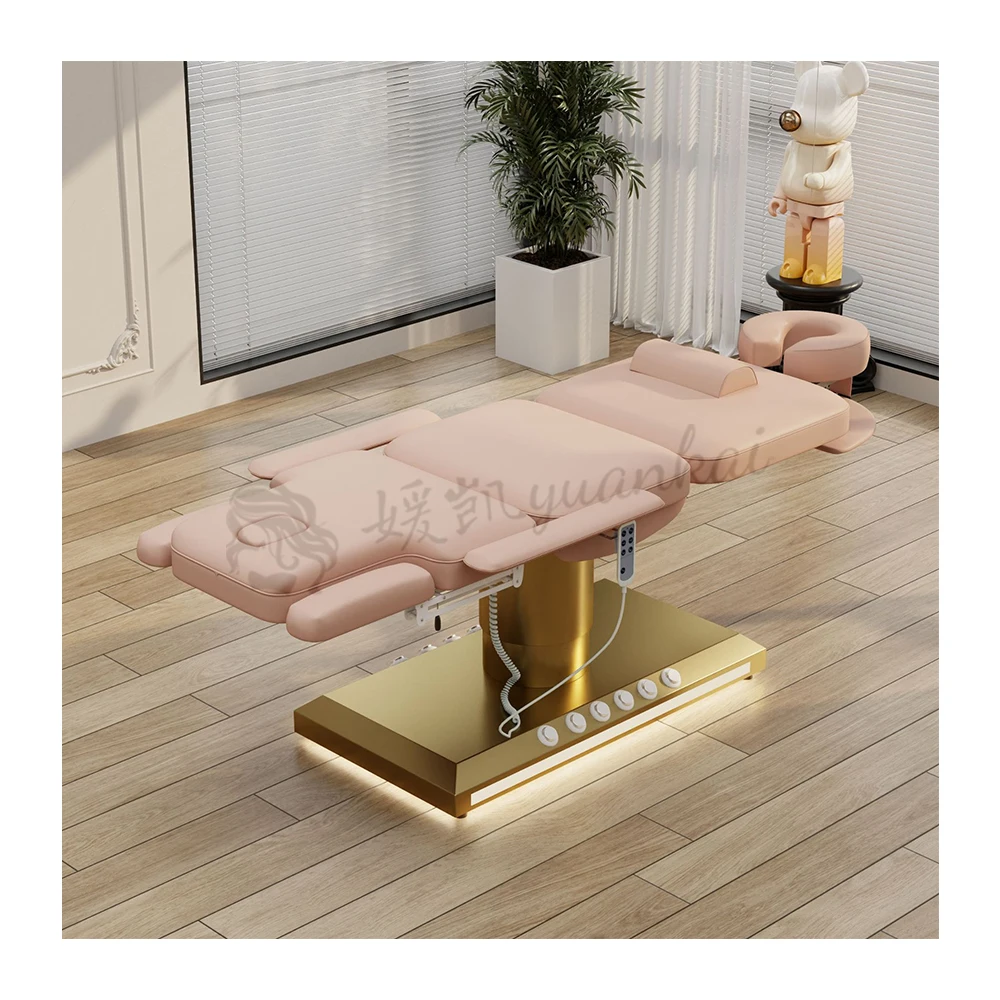 Modern Electric Massage Bed Adjustable Massage Table Beauty Parlour Dedicated Massage Chair For Facial Care