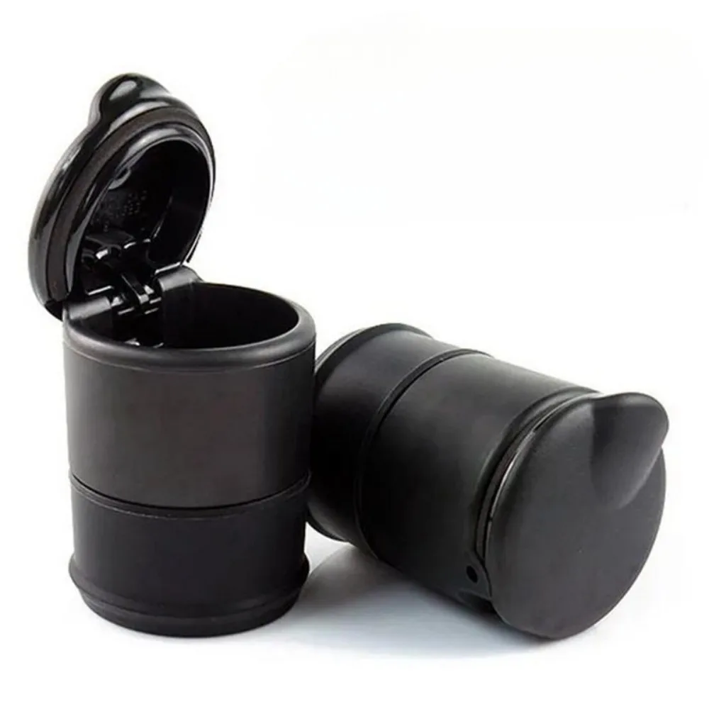 Car LED light ashtray 4S store general fire and leak-proof flame retardant special ashtray 4S special Douyin same style