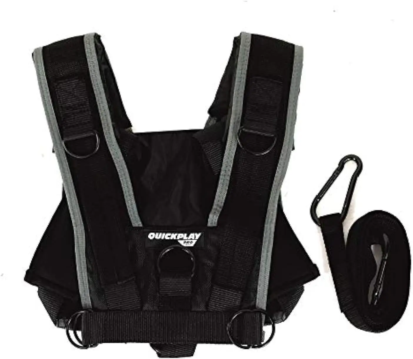 Pulling Harness for Sled Resistance Training in Black, Made of Durable Material, Ideal for Agility, Power & Endurance Training