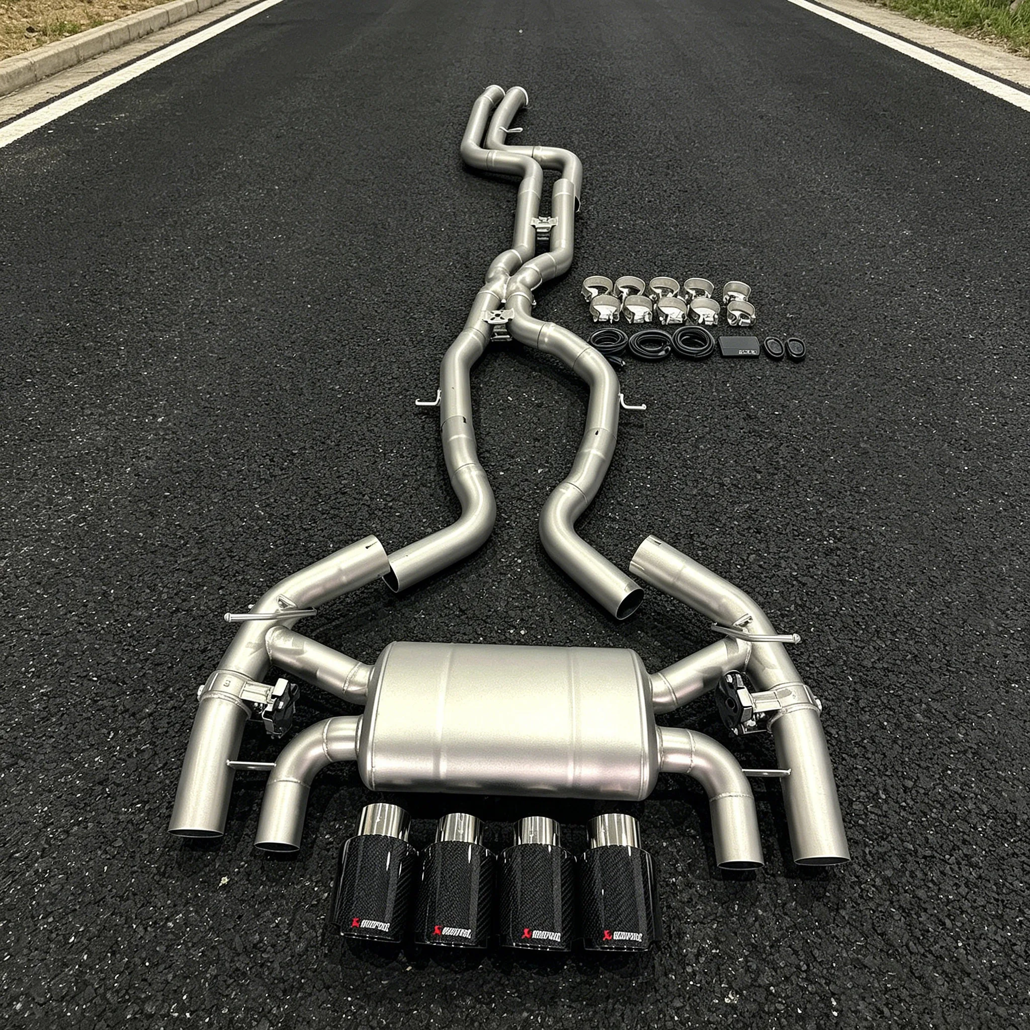 

High-Quality Stainless Stee Valvetronic Catback Exhaust System for M2 F87 M2C N55 S55 3.0T Enhances Sound and Performance