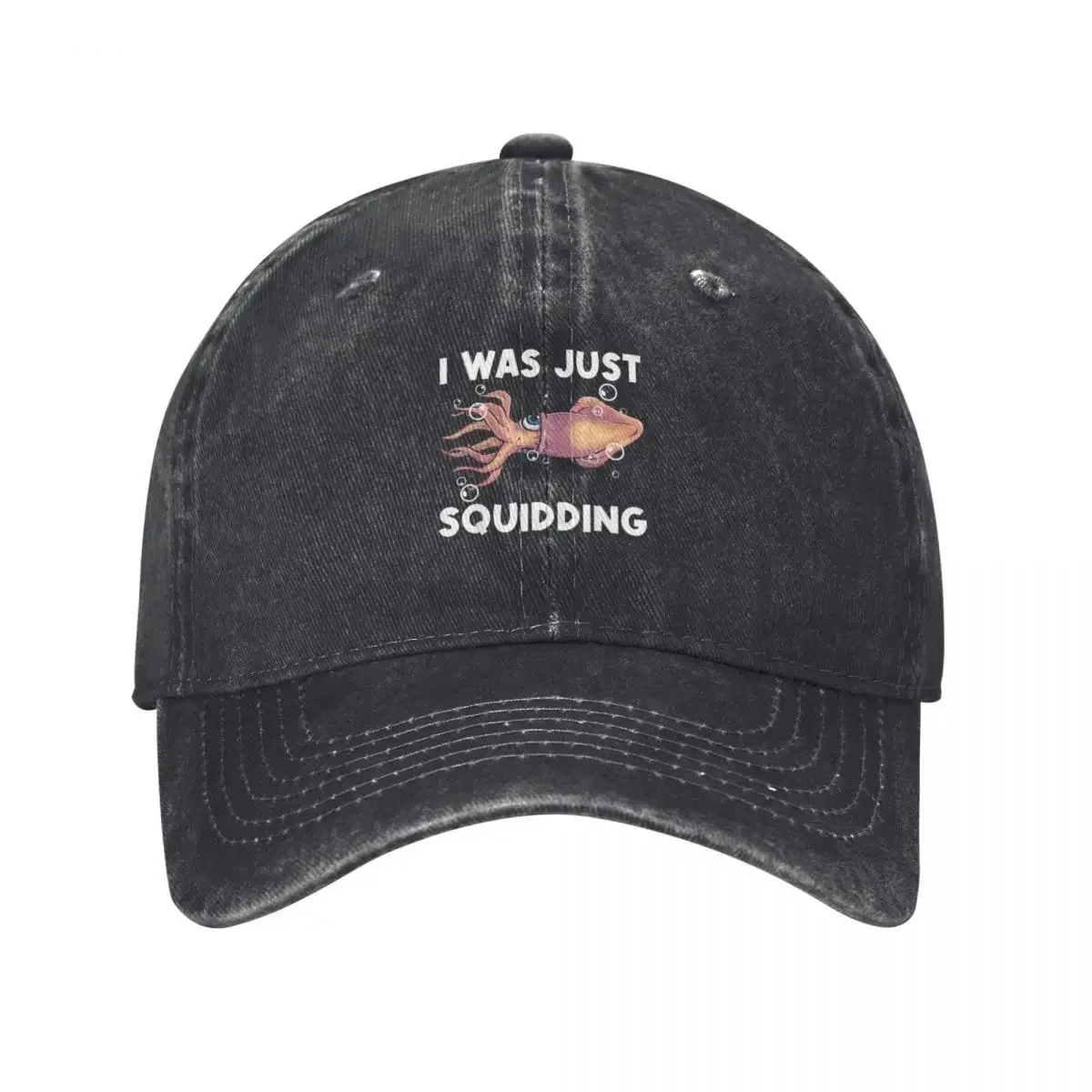 Funny Squid Gift For Men Women Giant Squid Octopus Tentacles Baseball Cap Icon Golf Wear Women's Hats 2025 Men's