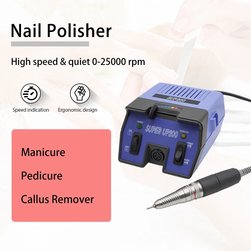 183 AIT-Eurawa Up-200 purple Nail Drill Filing Machine 35000RPM