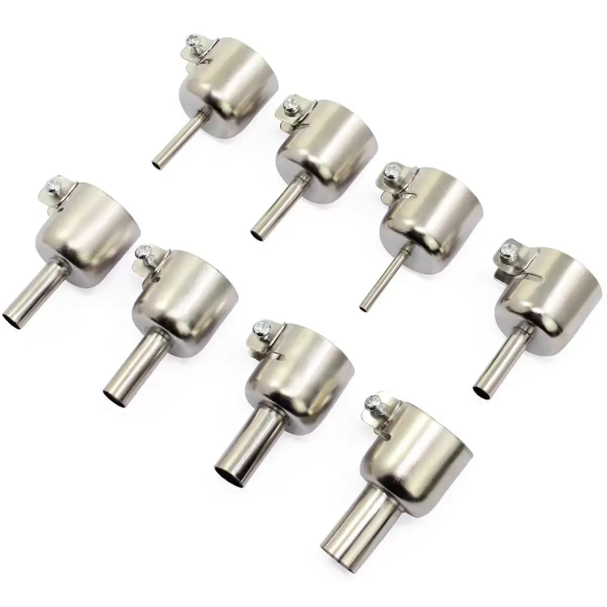 850 Series Hot Air Gun Straight Nozzle 3mm/4mm/5mm/6mm/7mm/8mm/10mm/12mm for Welding BGA Repair Air Gun Nozzle Tools