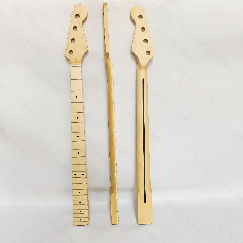 Wood Guitar Accessories Neck PB Electric Bass Handle Material 21 Pins Maple Electric Bass Finished Guitar Handle 3 Colors