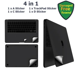 Pegatina protectora de palmas para MacBook 2024 Air, 13, 15, M2, M3, A2681, Pro14, M3, M2, A2442