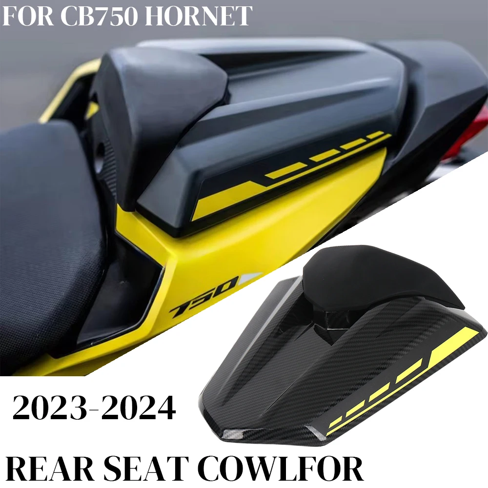 

Motorcycle For Honda CB 750 Hornet CB750 HORNET 2023 2024Rear Passenger Cowl Seat Back Cover Fairing Carbon Fiber Accessories