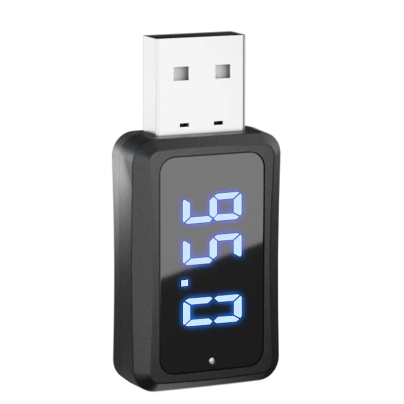 Carbluetooth 5.3 FM02 Sender Empfänger Freisprechen Mini USB Netzteil Car Kit Auto Wireless Audio Autoradio Langlebig