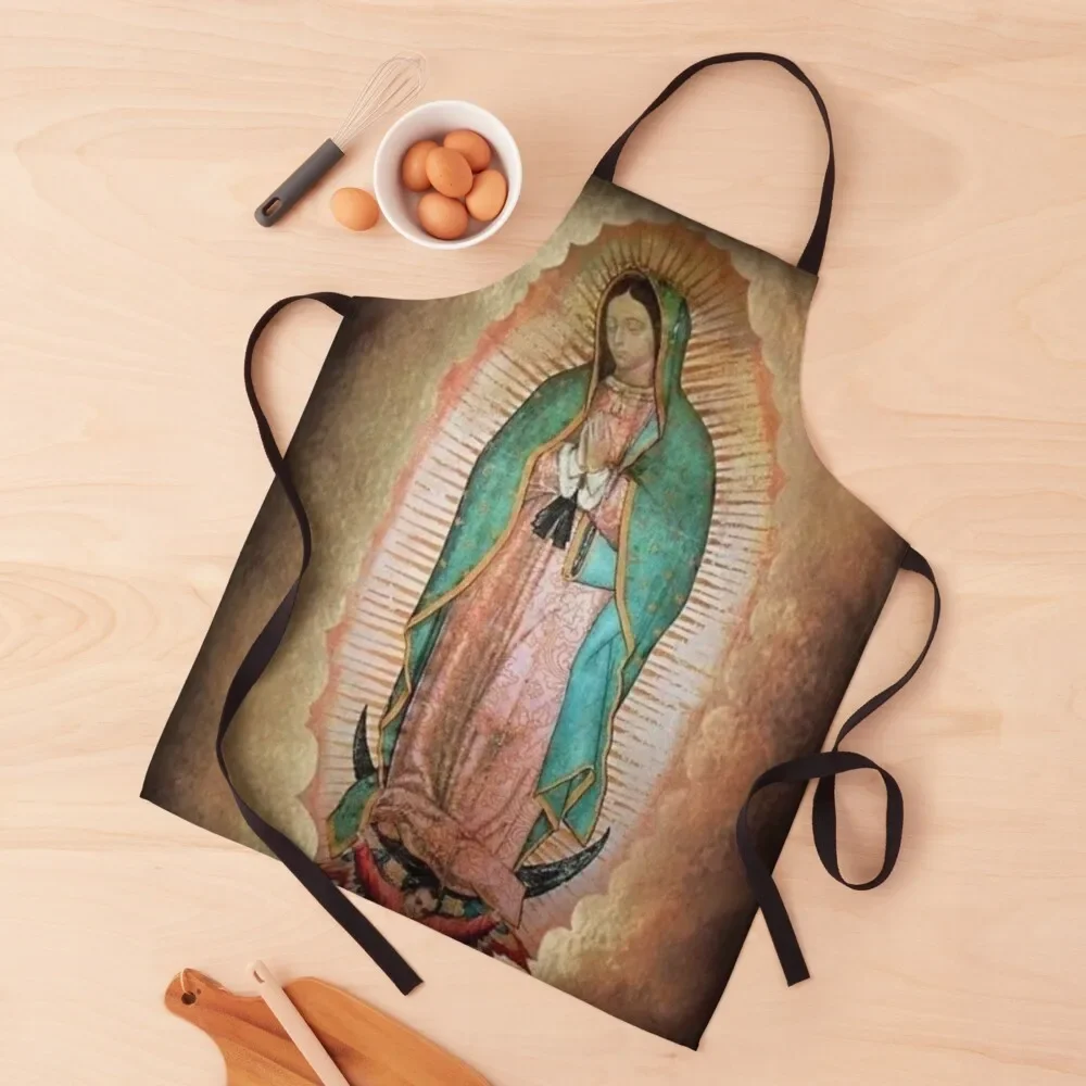 

Our Lady of Guadalupe Apron Custom kitchen woman Womens Dresses Apron