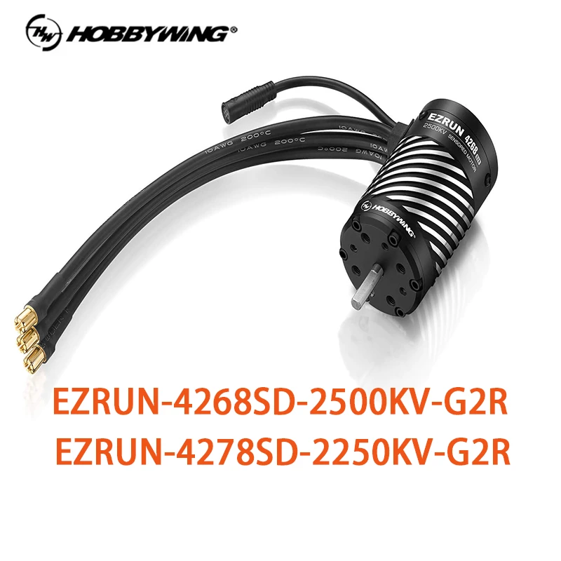 Hobbywing EZRUN 4268SD-2500KV-G2R/4278SD-2250KV-G2R Waterproof Brushless Motor For RC Cars, Off-Road Vehicles And Monster Trucks